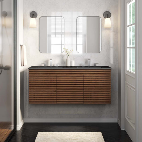 Render 48" Wall-Mount Bathroom Vanity Modway Model: eei-5802