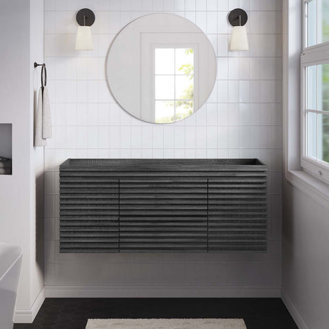 Render 48" Single Sink Compatible (Not Included) Bathroom Vanity Cabinet Modway Model: eei-5866