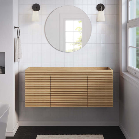 Render 48" Single Sink Compatible (Not Included) Bathroom Vanity Cabinet Modway Model: eei-5866