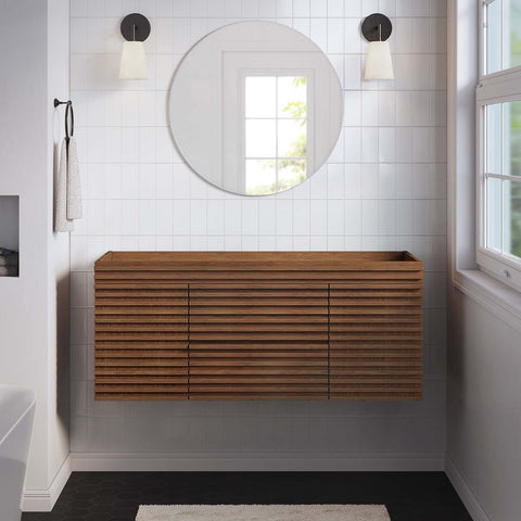 Render 48" Single Sink Compatible (Not Included) Bathroom Vanity Cabinet Modway Model: eei-5866