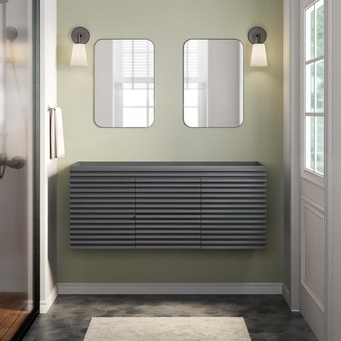 Render 48" Double Sink Compatible (Not Included) Bathroom Vanity Cabinet Modway Model: eei-5867