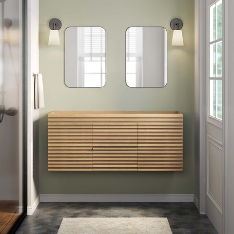 Render 48" Double Sink Compatible (Not Included) Bathroom Vanity Cabinet Modway Model: eei-5867
