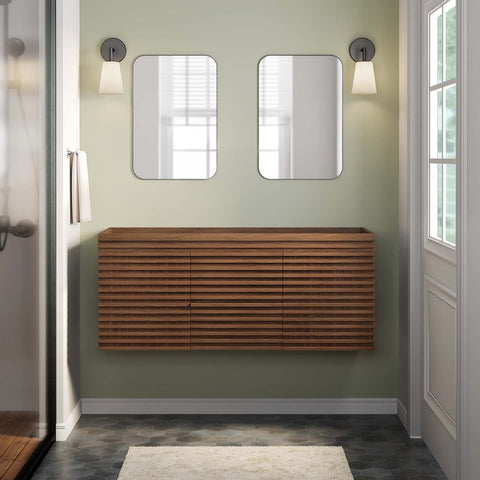Render 48" Double Sink Compatible (Not Included) Bathroom Vanity Cabinet Modway Model: eei-5867