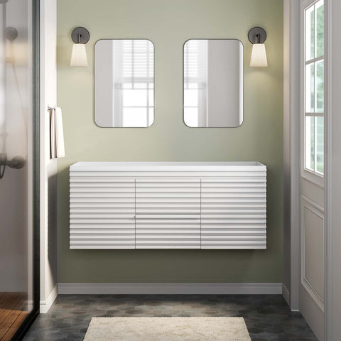Render 48" Double Sink Compatible (Not Included) Bathroom Vanity Cabinet Modway Model: eei-5867