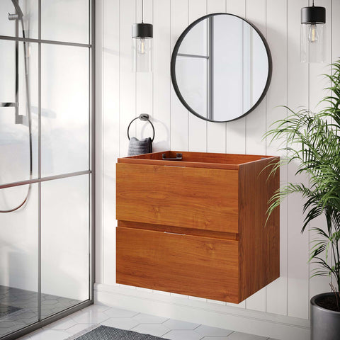 Scenic 24" Wall-Mount Bathroom Vanity Cabinet (Sink Basin Not Included) Modway Model: eei-5879