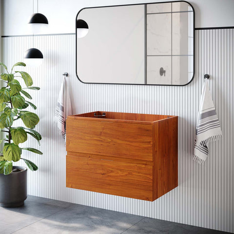 Scenic 30" Wall-Mount Bathroom Vanity Cabinet (Sink Basin Not Included) Modway Model: eei-5880