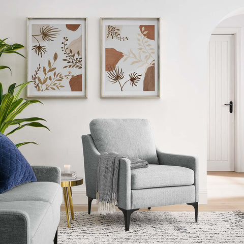 Corland Upholstered Fabric Armchair Modway Model: eei-6023