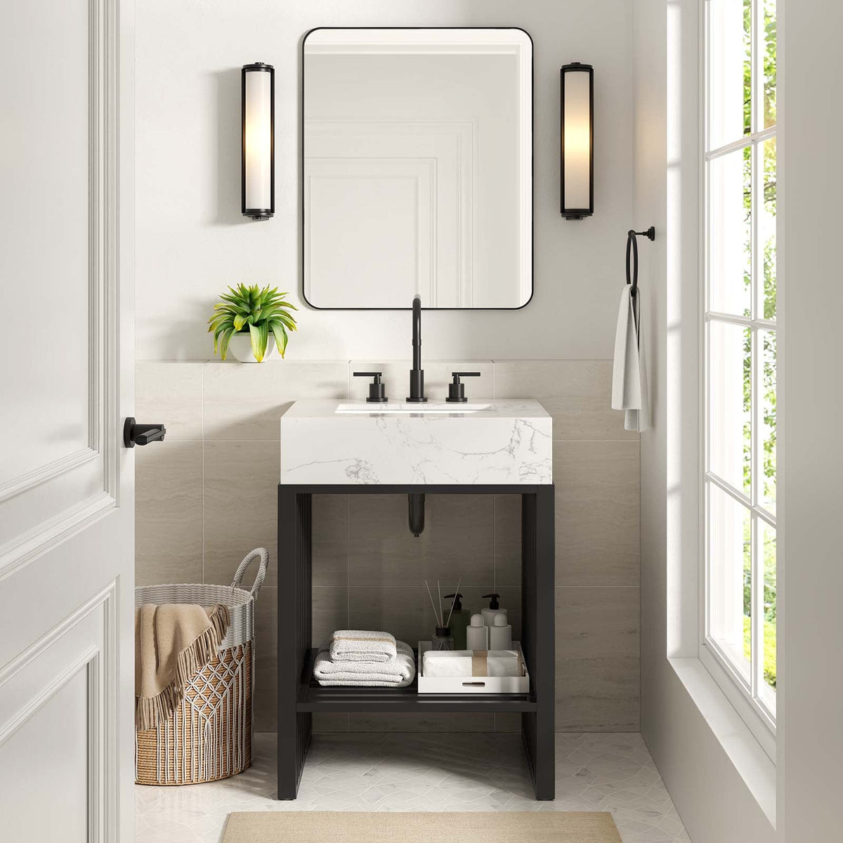 Gridiron 24" Bathroom Vanity Modway Model: eei-6104