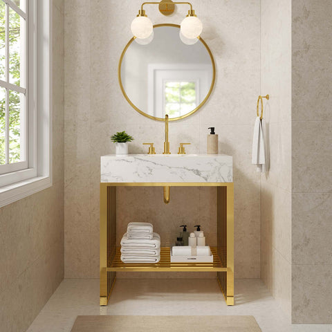Gridiron 30" Bathroom Vanity Modway Model: eei-6105