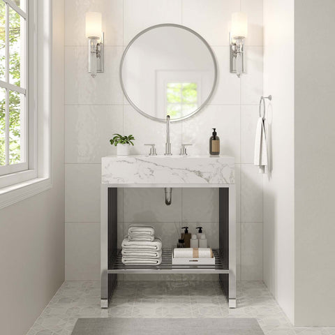 Gridiron 30" Bathroom Vanity Modway Model: eei-6105
