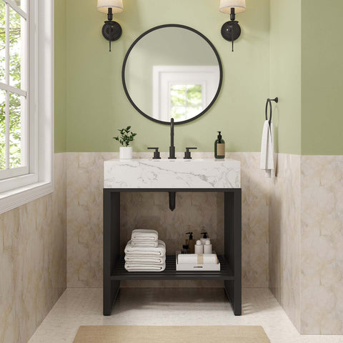 Gridiron 30" Bathroom Vanity Modway Model: eei-6106