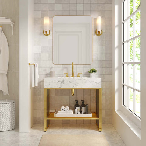 Gridiron 36" Bathroom Vanity Modway Model: eei-6107
