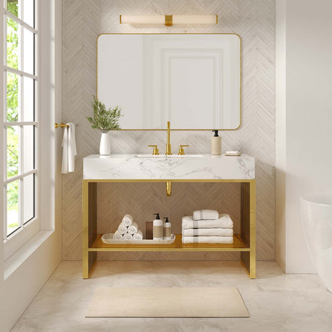 Gridiron 48" Bathroom Vanity Modway Model: eei-6109