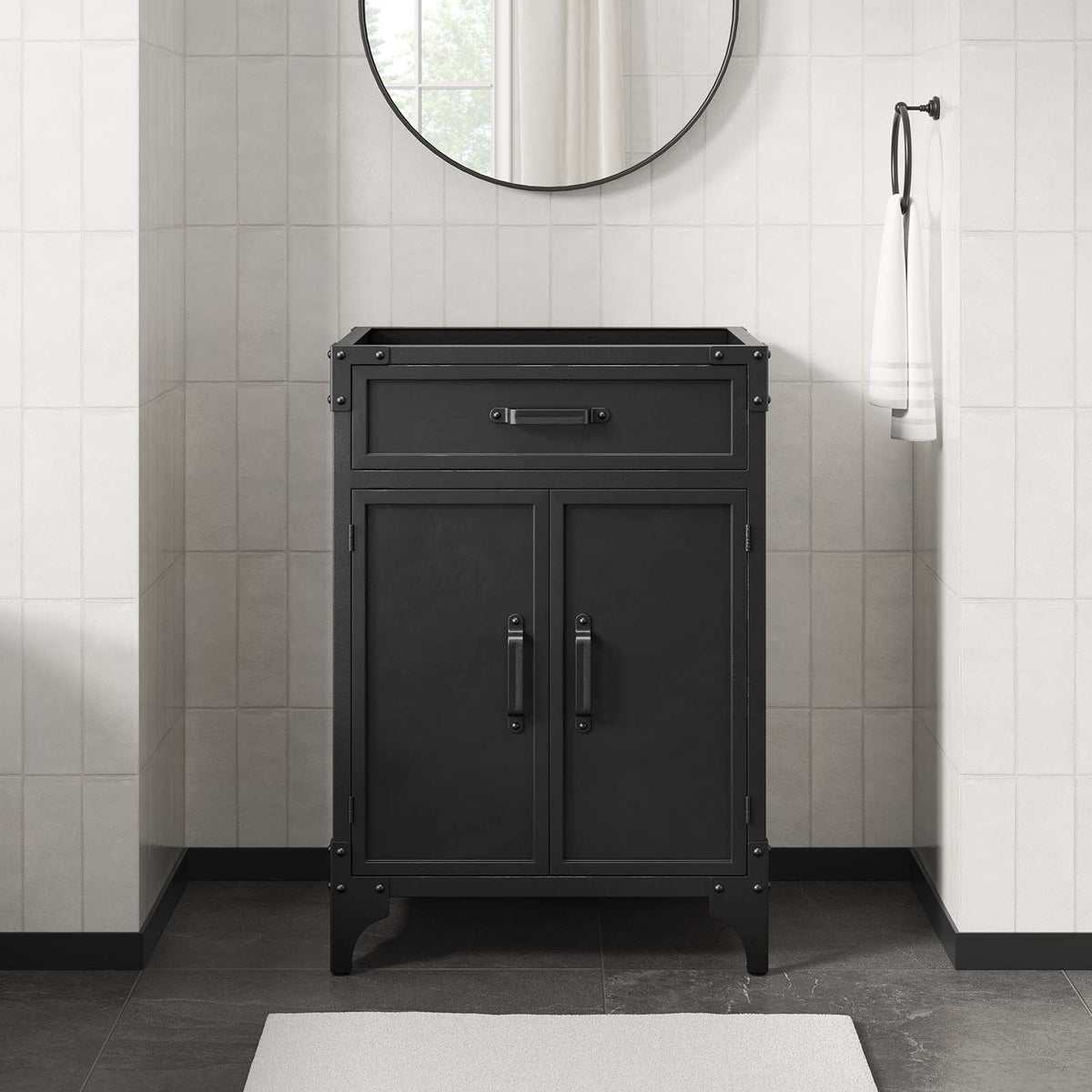 Steamforge 24" Bathroom Vanity Cabinet (Sink Basin Not Included) Modway Model: eei-6127