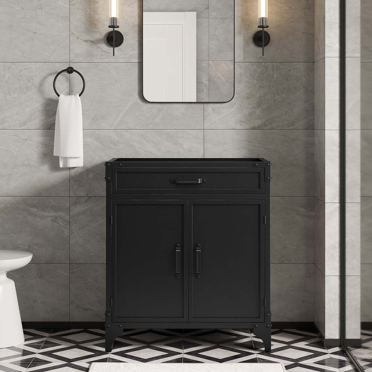 Steamforge 30" Bathroom Vanity Cabinet (Sink Basin Not Included) Modway Model: eei-6128