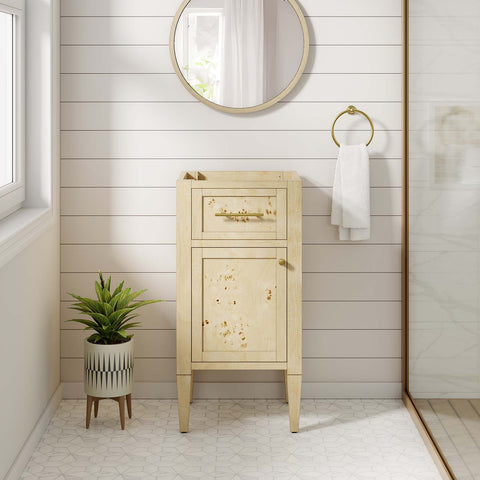 Elysian 18" Wood Bathroom Vanity Cabinet (Sink Basin Not Included) Modway Model: eei-6136