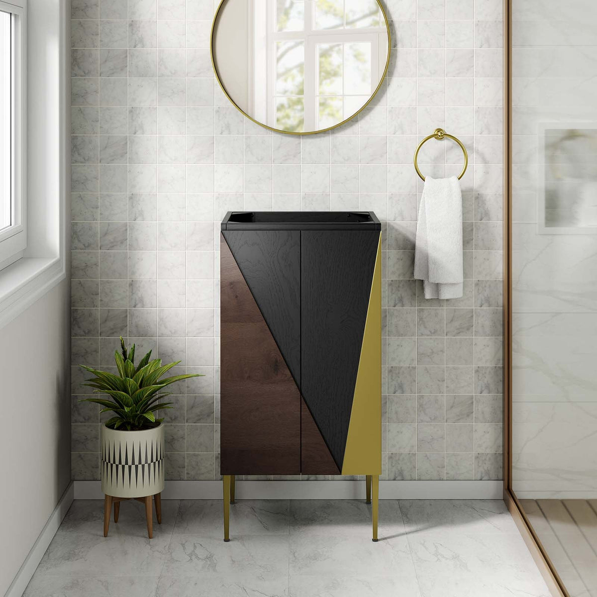 Alchemist 18" Bathroom Vanity Cabinet (Sink Basin Not Included) Modway Model: eei-6141