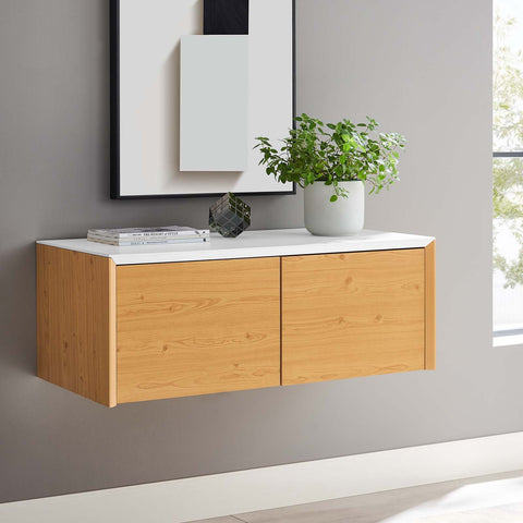 Kinetic Wall-Mount Office Storage Cabinet Modway Model: eei-6205