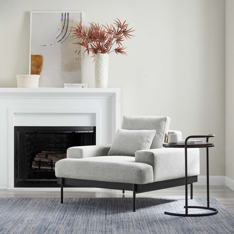 Proximity Upholstered Fabric Armchair Modway Model: eei-6216