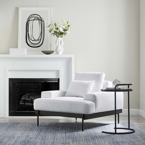 Proximity Upholstered Fabric Armchair Modway Model: eei-6216