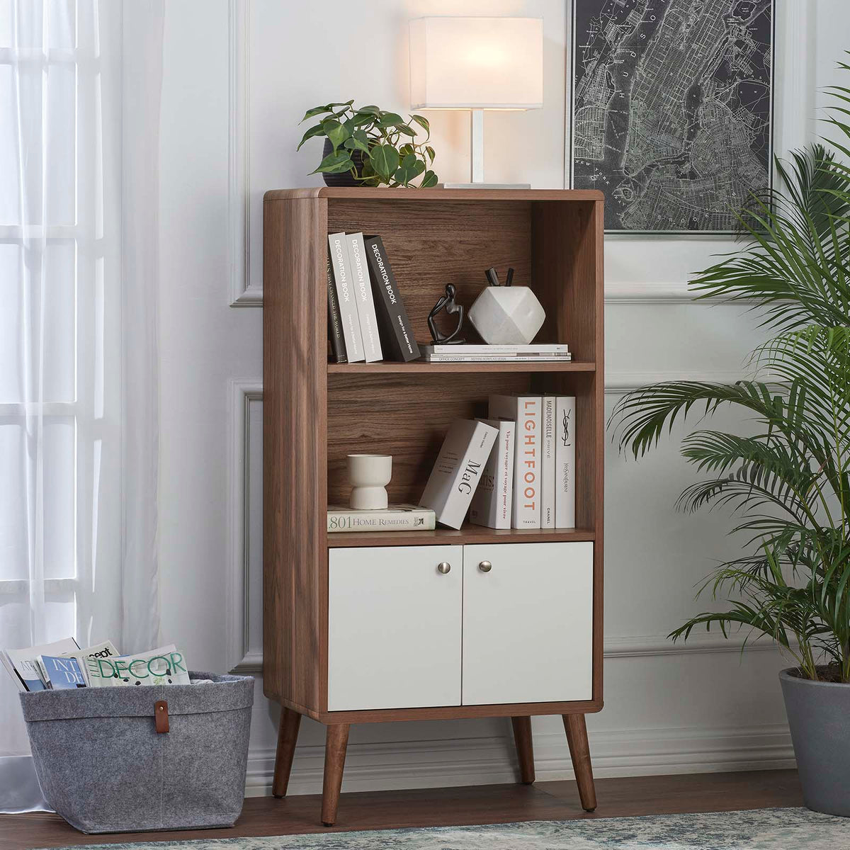 Transmit Display Cabinet Bookshelf Modway Model: eei-6230