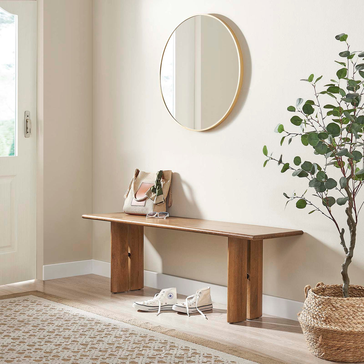 Amistad 58" Wood Bench Modway Model: eei-6344