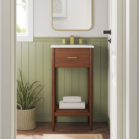 Zaire 18" Bathroom Vanity Cabinet (Sink Basin Not Included) Modway Model: eei-6351