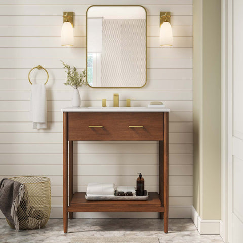 Zaire 30" Bathroom Vanity Cabinet (Sink Basin Not Included) Modway Model: eei-6353