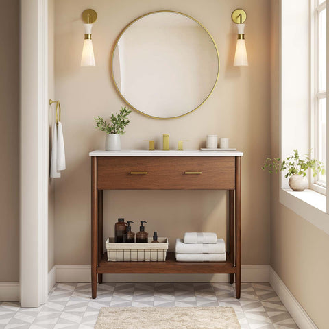 Zaire 36" Bathroom Vanity Cabinet (Sink Basin Not Included) Modway Model: eei-6354