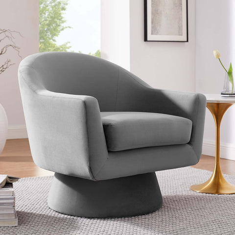 Astral Performance Velvet Swivel Chair Modway Model: eei-6360