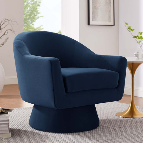 Astral Performance Velvet Swivel Chair Modway Model: eei-6360