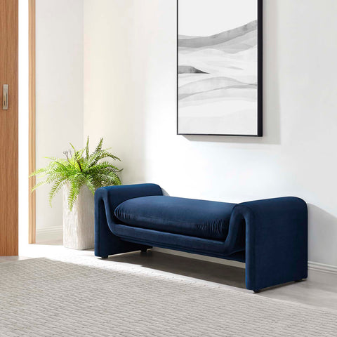 Waverly Performance Velvet Bench Modway Model: eei-6380