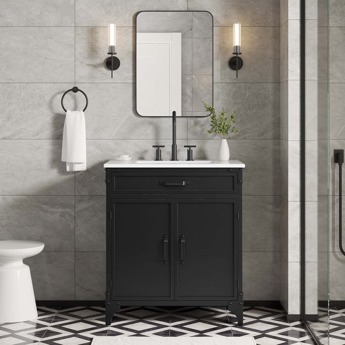 Steamforge 30" Bathroom Vanity Modway Model: eei-6415