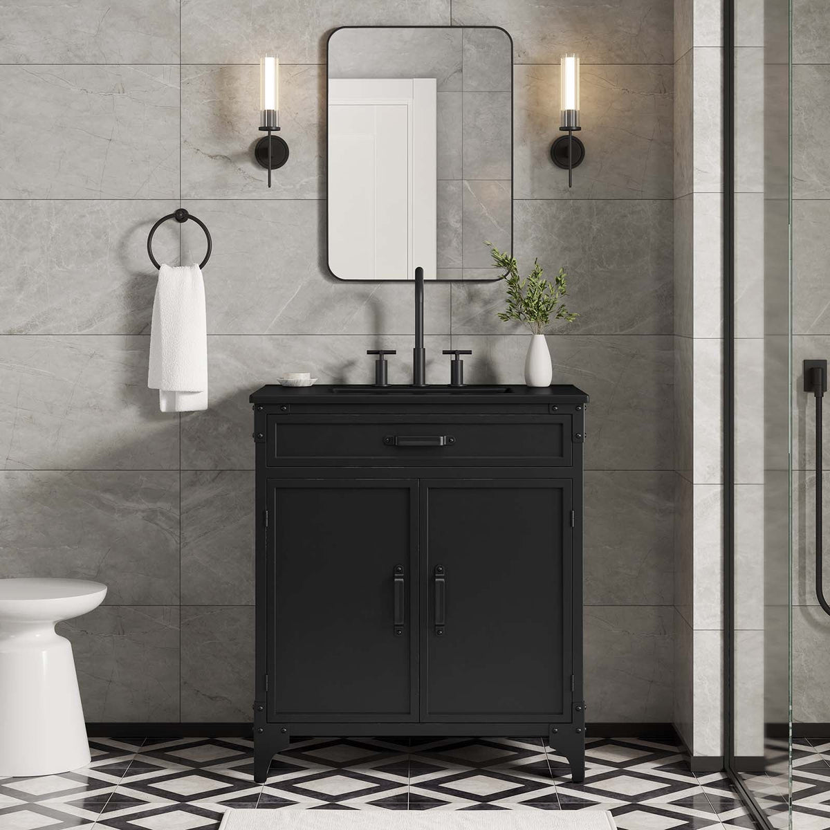 Steamforge 30" Bathroom Vanity Modway Model: eei-6416