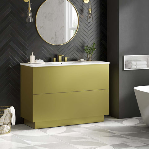 Quantum 48" Single Sink Bathroom Vanity Modway Model: eei-6431