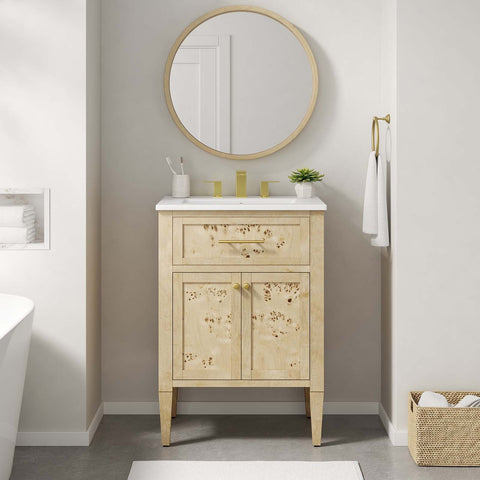 Elysian 24" Wood Bathroom Vanity Modway Model: eei-6439