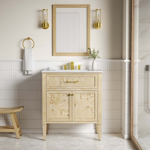 Elysian 30" Wood Bathroom Vanity Modway Model: eei-6443