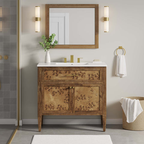 Elysian 36" Wood Bathroom Vanity Modway Model: eei-6448
