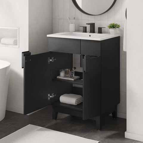 Miles 24” Bathroom Vanity Modway Model: eei-6482