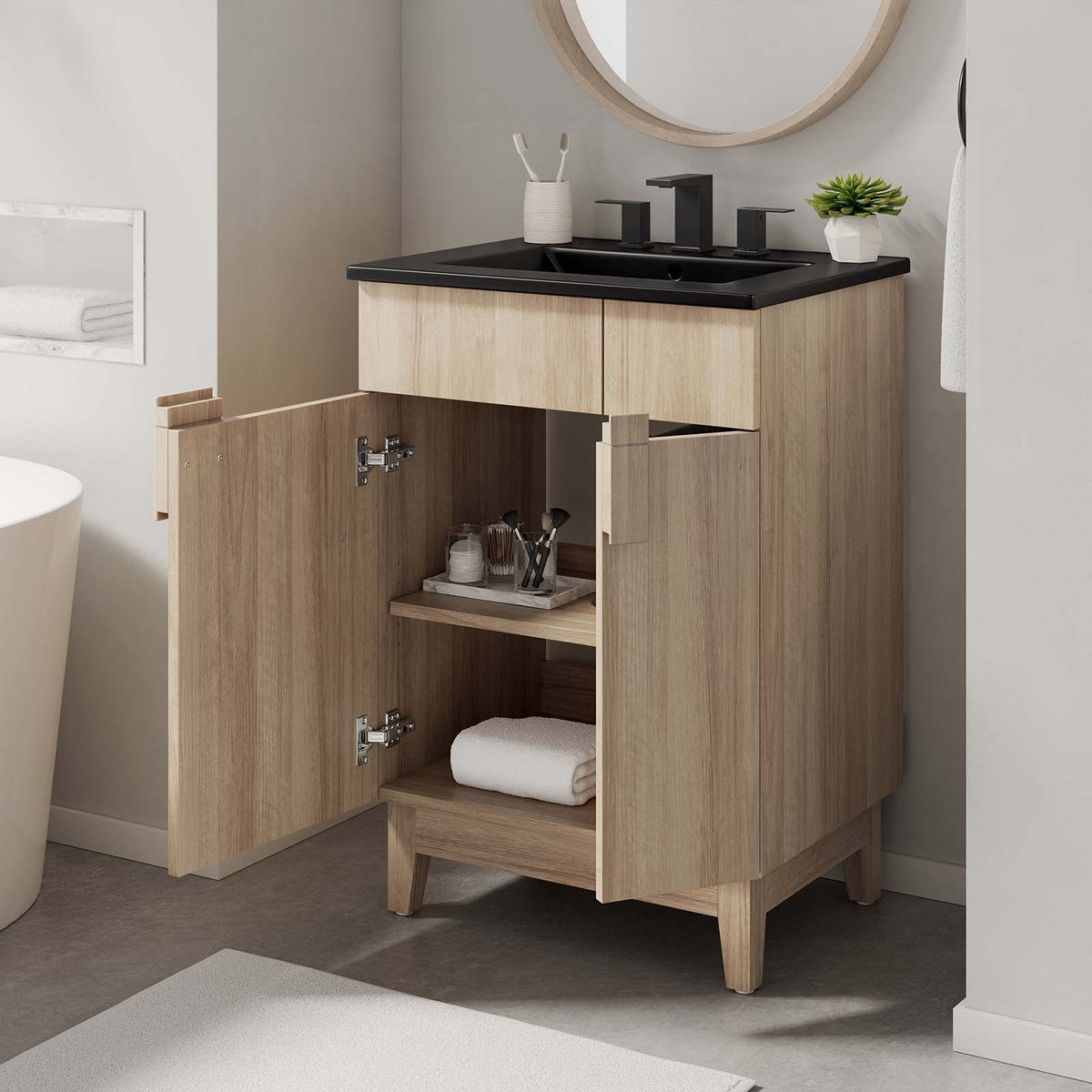 Miles 24” Bathroom Vanity Modway Model: eei-6483
