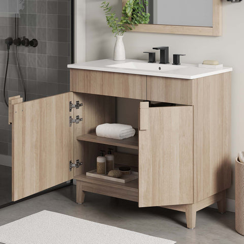 Miles 36” Bathroom Vanity Modway Model: eei-6484