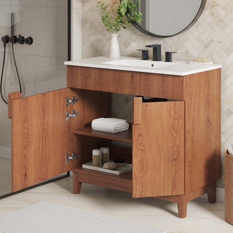 Miles 36” Bathroom Vanity Modway Model: eei-6484