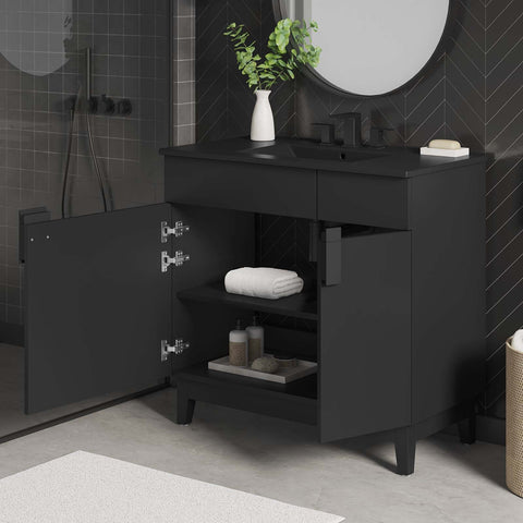 Miles 36” Bathroom Vanity Modway Model: eei-6485