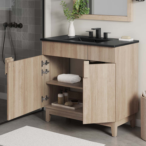 Miles 36” Bathroom Vanity Modway Model: eei-6485