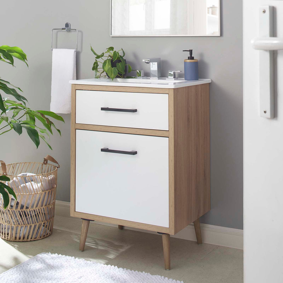 Maverick 24" Bathroom Vanity Modway Model: eei-6498