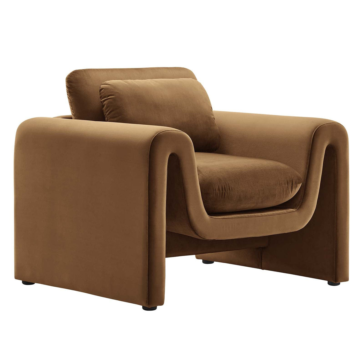 Waverly Performance Velvet Armchair Modway Model: eei-6576