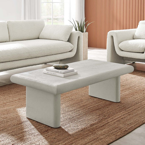 Relic Concrete Textured Coffee Table Modway Model: eei-6578