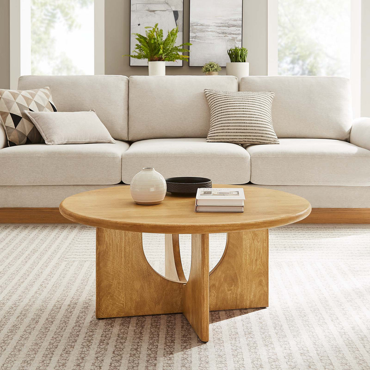 Rivian Round 34" Coffee Table Modway Model: eei-6594