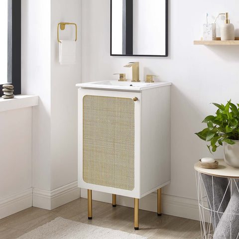 Chaucer 18" Bathroom Vanity Cabinet (Sink Basin Not Included) Modway Model: eei-6600