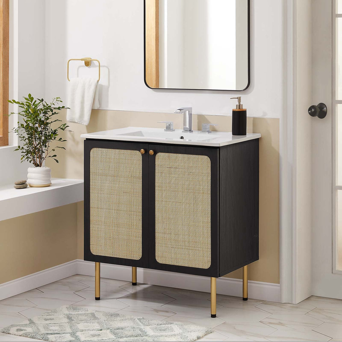 Chaucer 30" Bathroom Vanity Cabinet (Sink Basin Not Included) Modway Model: eei-6602